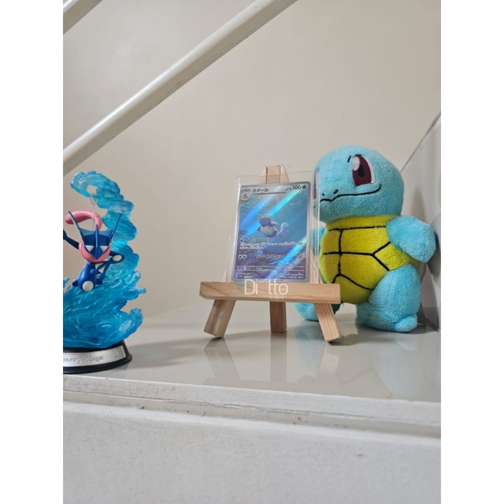 Squirtle AR #170 dan Wartortle AR #171 dari pokemon 151 series kartu