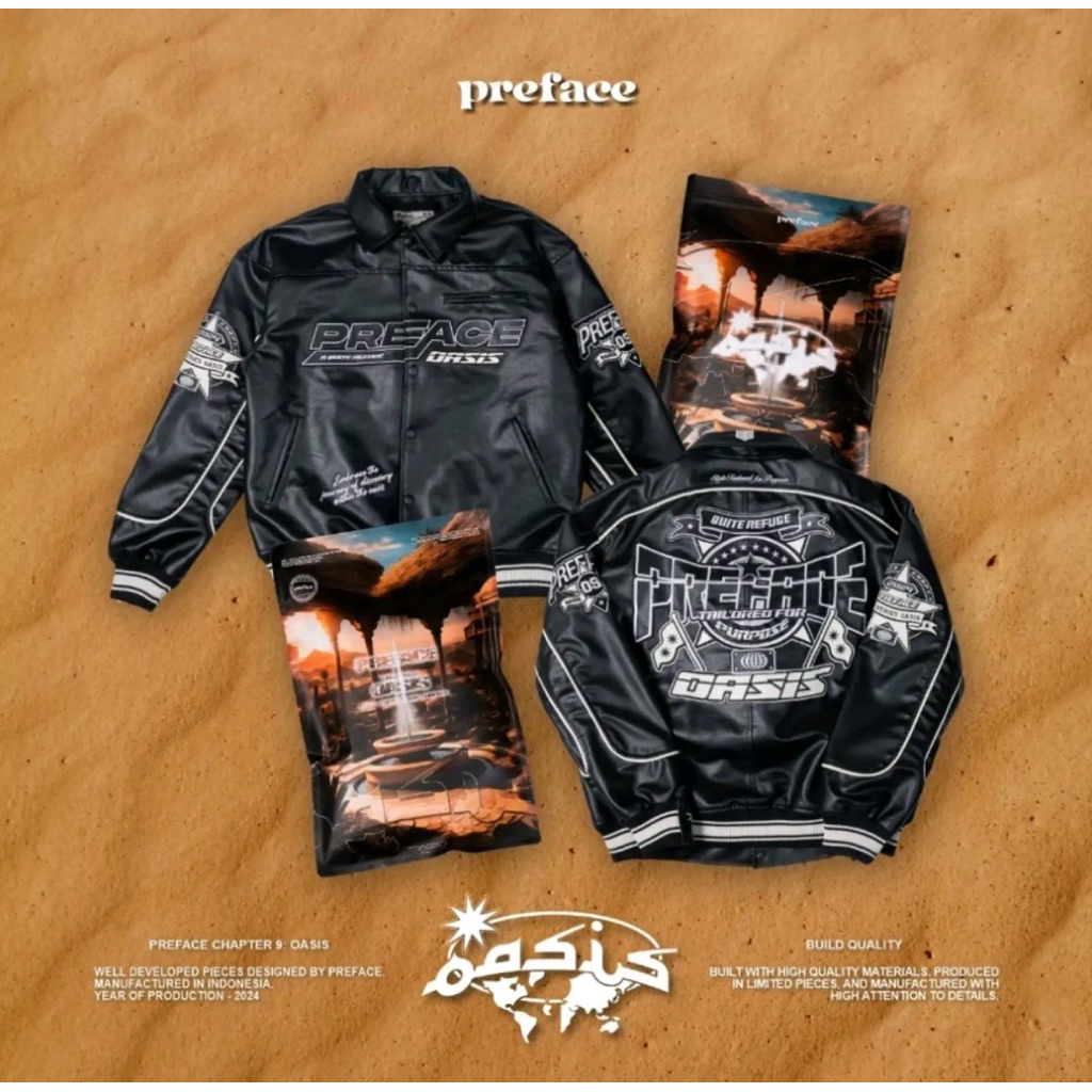 preface oasis leather