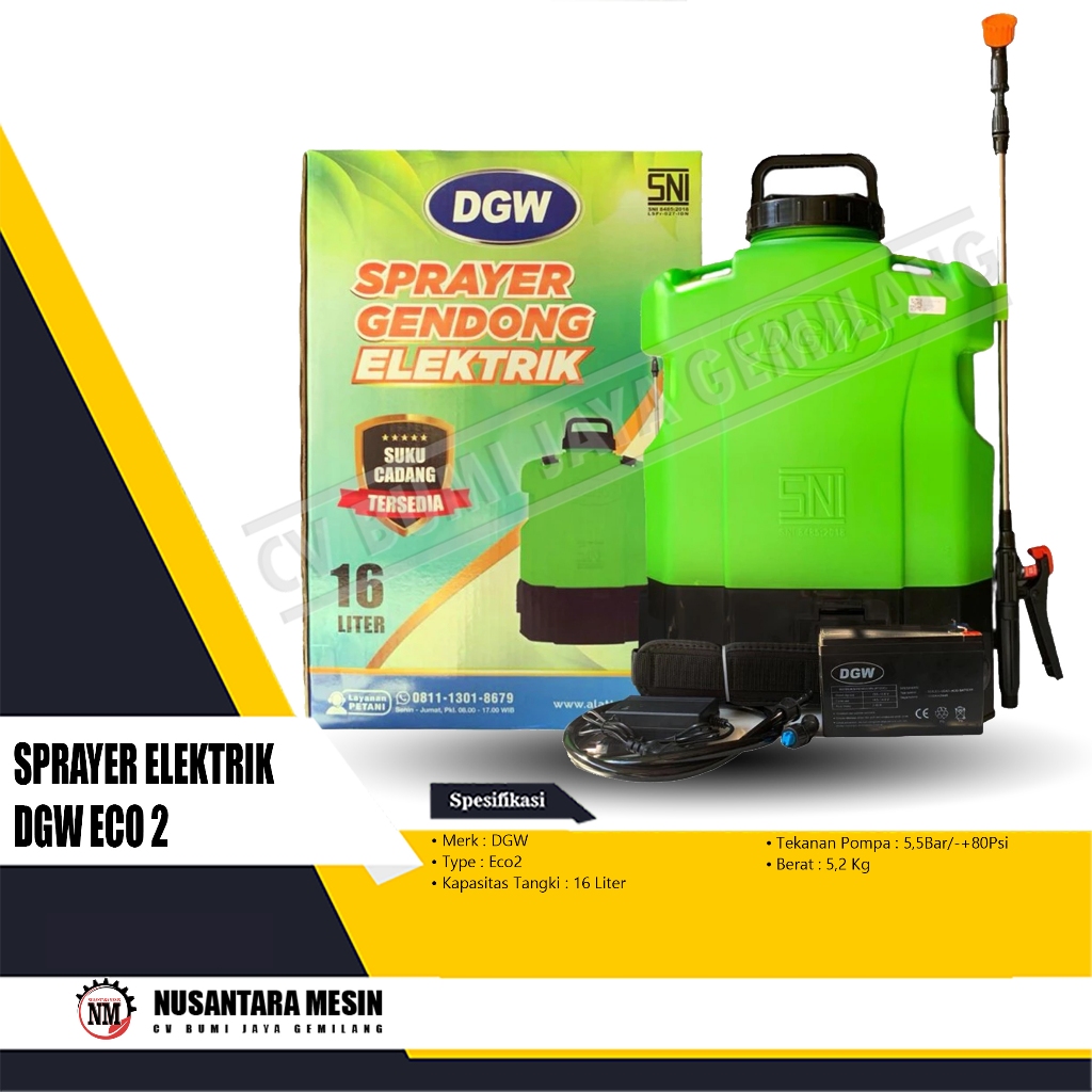 SPRAYER ELEKTRIK DGW ECO 2