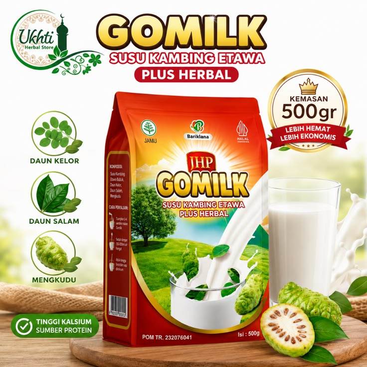 susu kambing gomilk