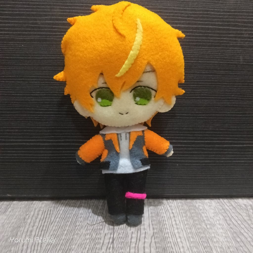 Boneka Flanel Project Sekai | Vivid BAD SQUAD (Akito Shinonome) | Akito Shinonome Felt Doll