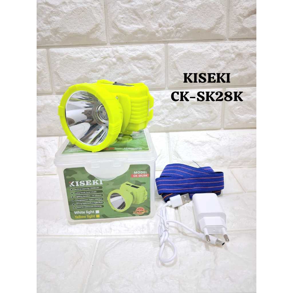 Senter Kepala Kiseki CK-SK28K original 100%
