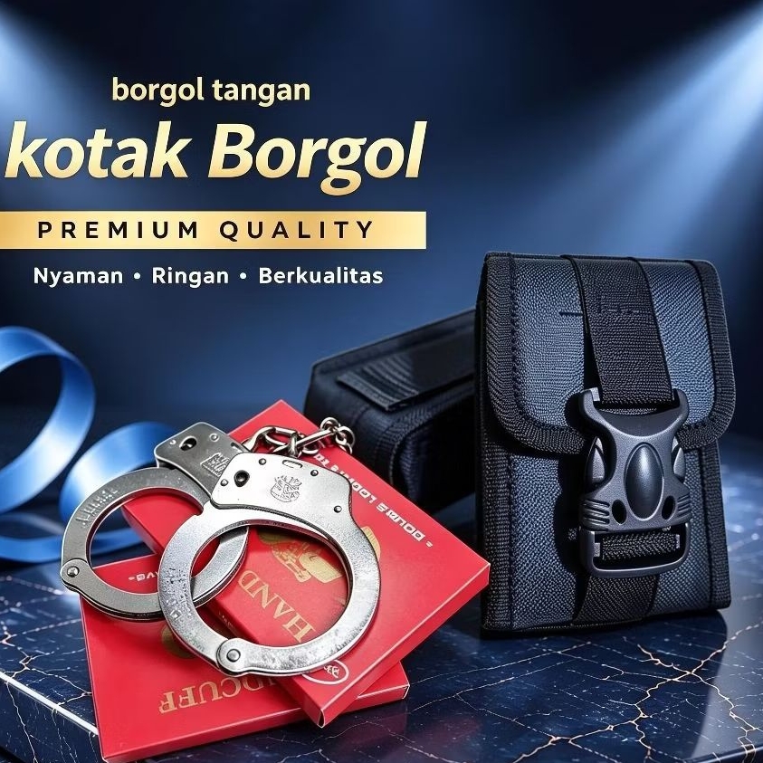 BORGOL TANGAN DAN KOTAK BORGOL SATU SET