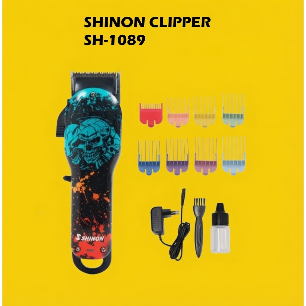 SHINON SH-1089 Alat Cukur Rambut Elektrik Portable