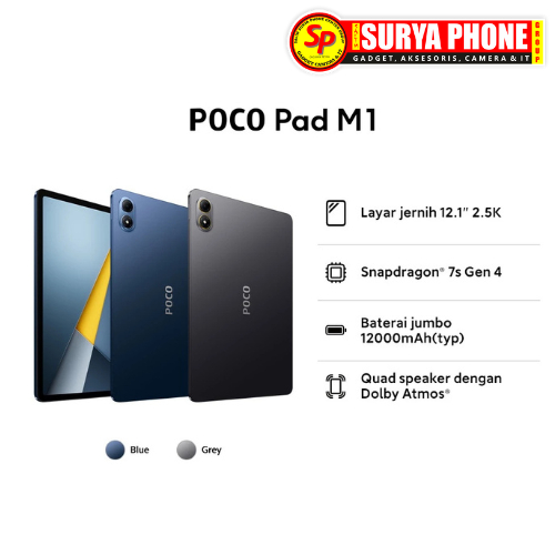 POCO PAD M1 RAM 8GB / 256GB
