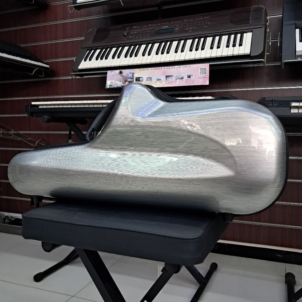 CASE ALTO SAXOPHONE SILVER