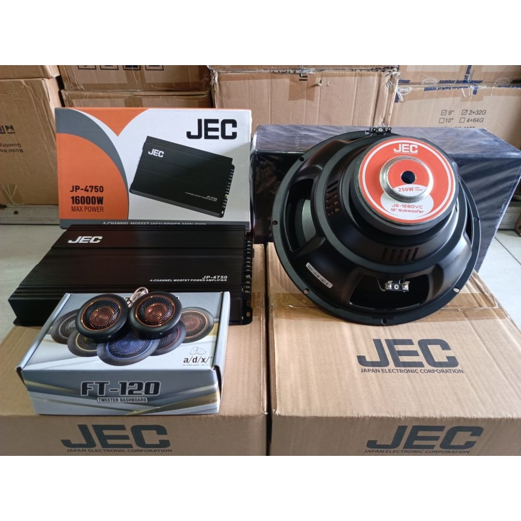 Paket Audio Mobil JEC/AUDIOBANK