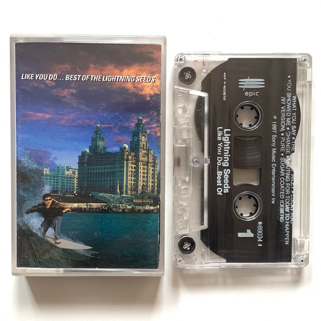 Kaset Pita The Lightning Seeds - Like You Do / The Best of (1997 SONY MUSIC ENTERTAINMENT)