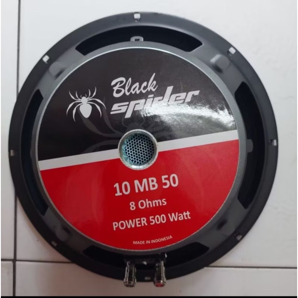 speaker 10 inch Black spider 10 MB50 original speaker Black spider 10 MB50