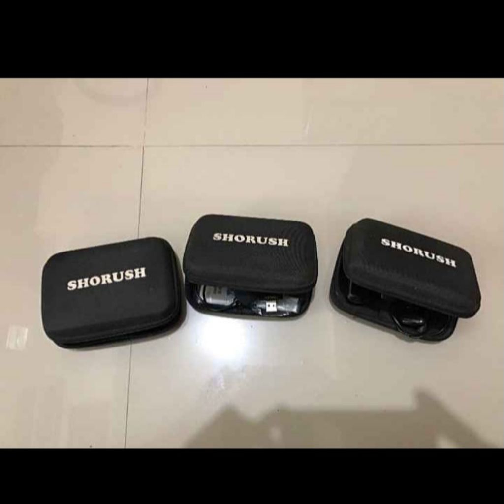 3 pcs Microphone Shorush Wireless Untuk PC/ Kamera
