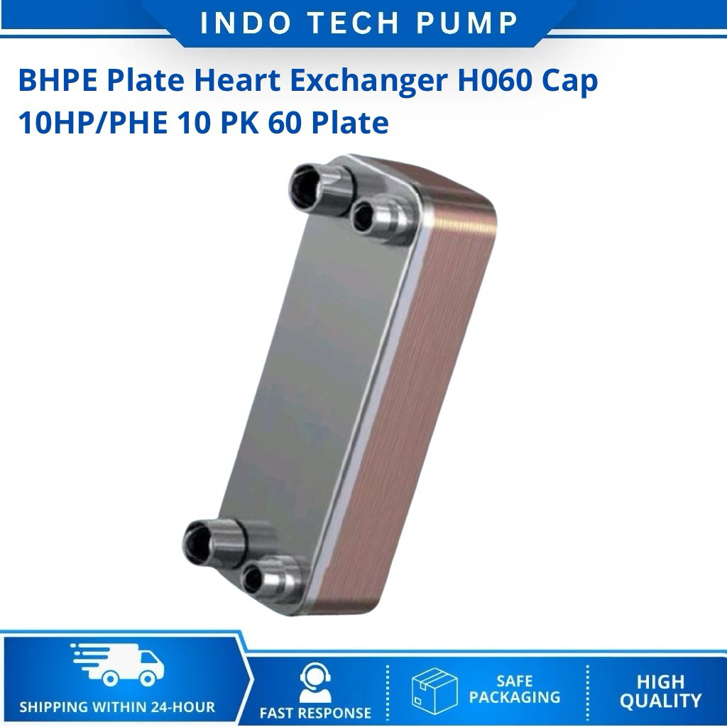 Brazed Plate Heat Exchanger 10 PK BHPE Alat Penukar Panas Chiller Pendingin