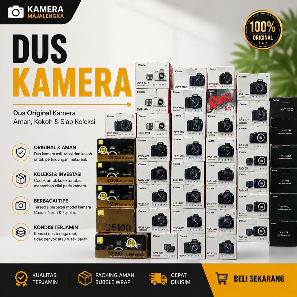 Dus / Box Kamera Canon Nikon Fuji Sony