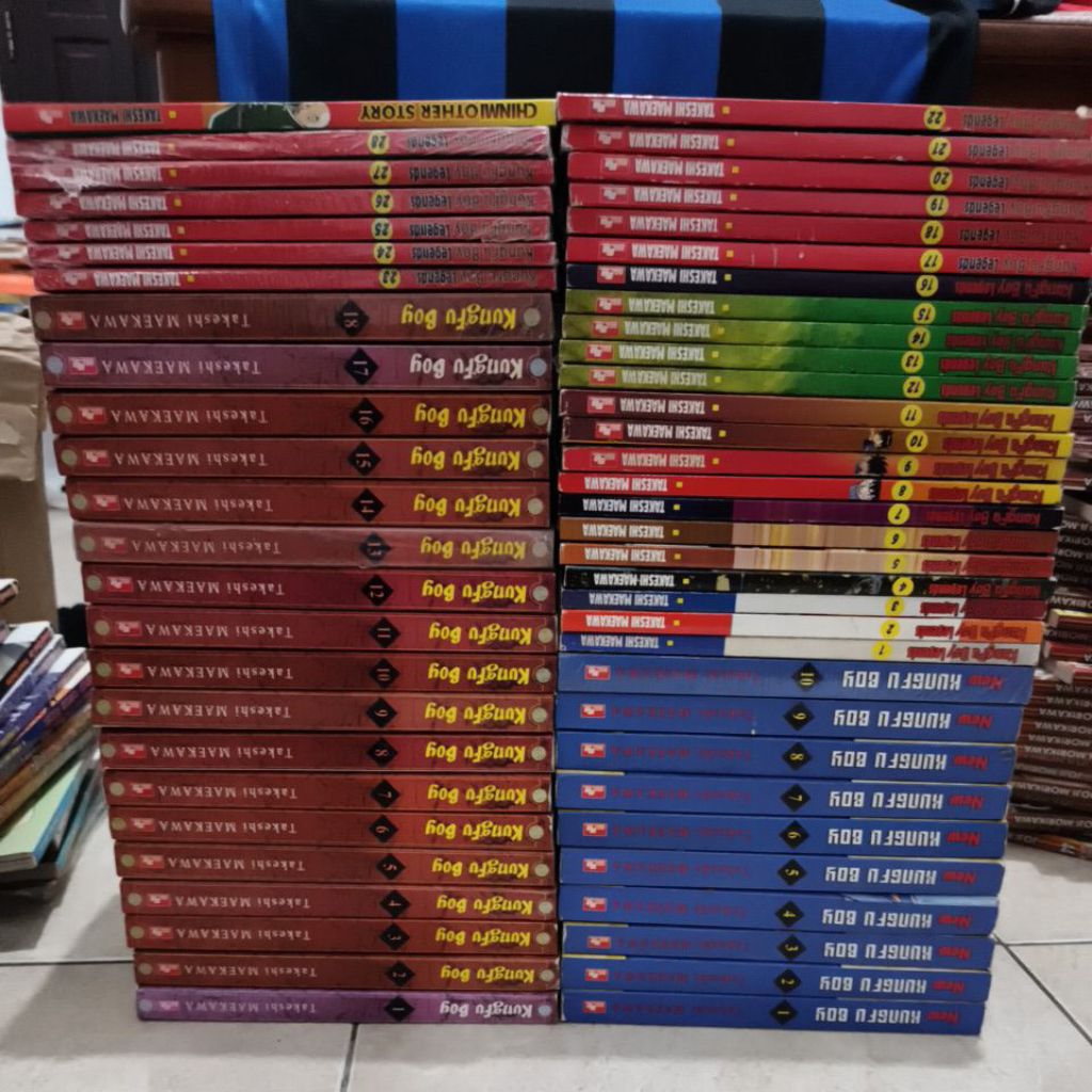 Komik Kungfu boy Premium 1-18 END / New Kungfu boy Premium 1-10 END / Kungfu boy Legends 1-28 SET