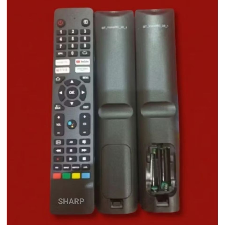 Remote Control TV SMART ANDROID SHARP 4T-C55,65,75EK2X Original