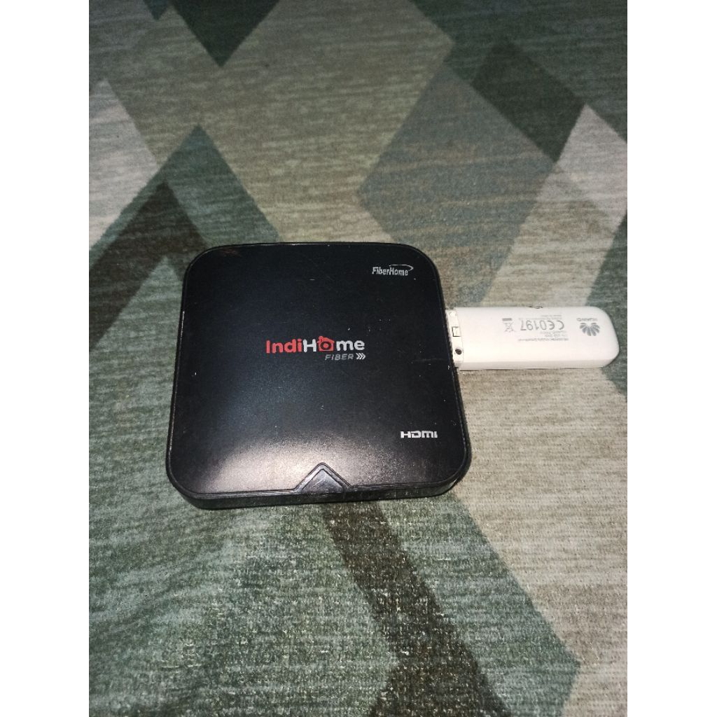 Paket Siap Pakai STB HG680P mod kipas + modem huawei E3372