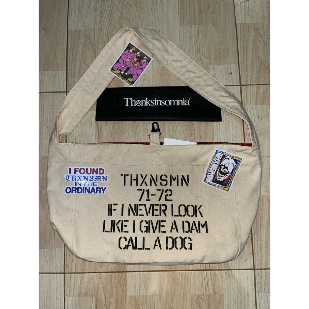 Shoulder Bag moany Broken white thanksinsomnia