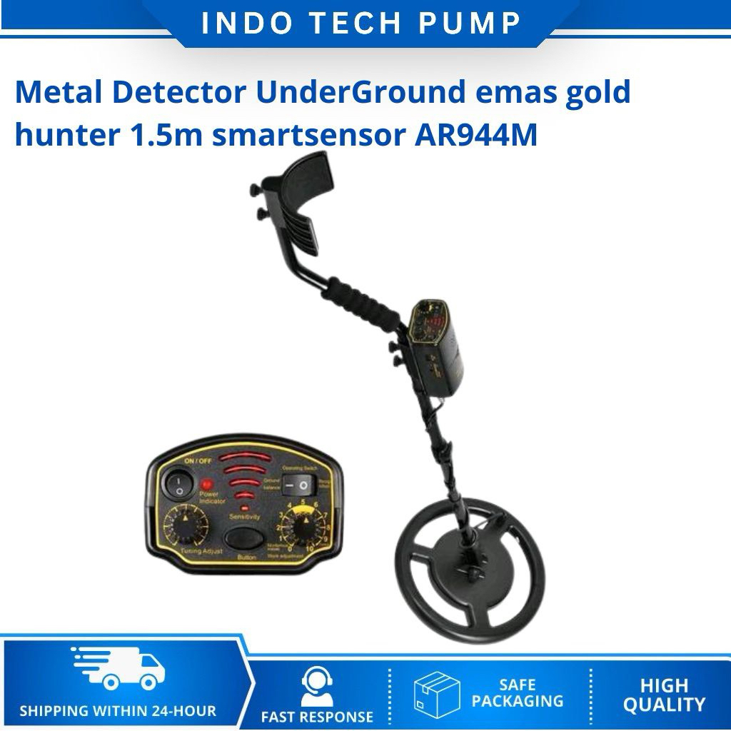 Smart Sensor AR944M Metal Detector Underground Alat Detektor Logam Emas Kedalaman 1.5 Meter