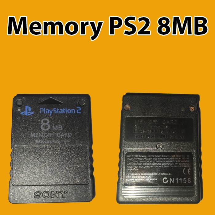 Memory Card 8mb Ps 2 / Memory Card Ps2