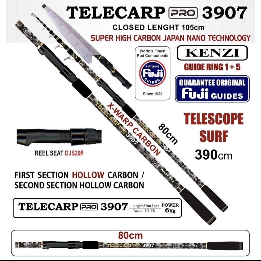 JORAN SURF KENZI TELECRAP PRO 3907 390CM