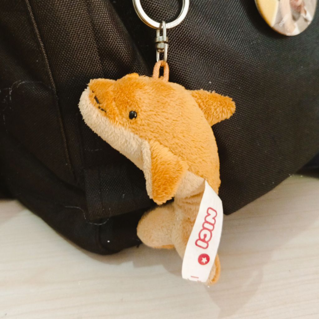 Dolphin [ NICI ] | Plushie keychain - Bagcharm / ganci