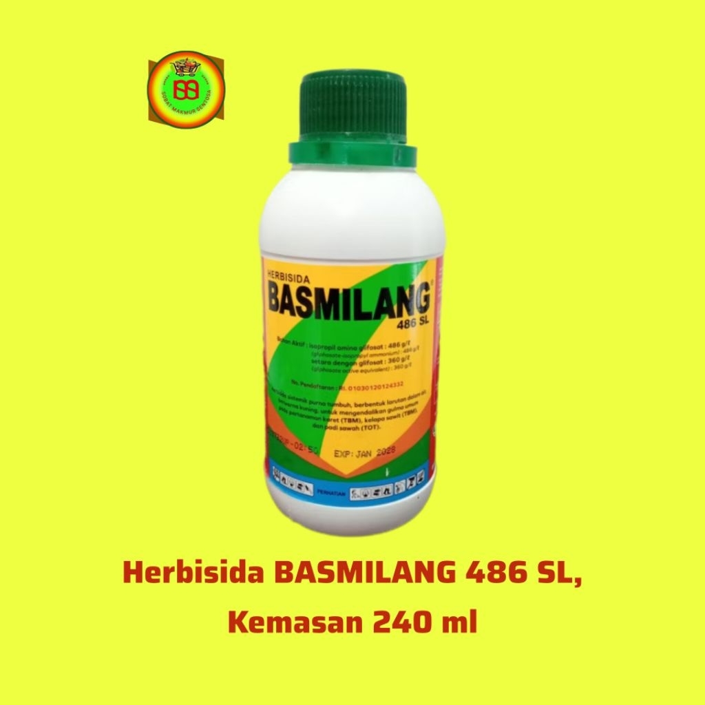 Herbisida BASMILANG 486 SL Kemasan 240 ml