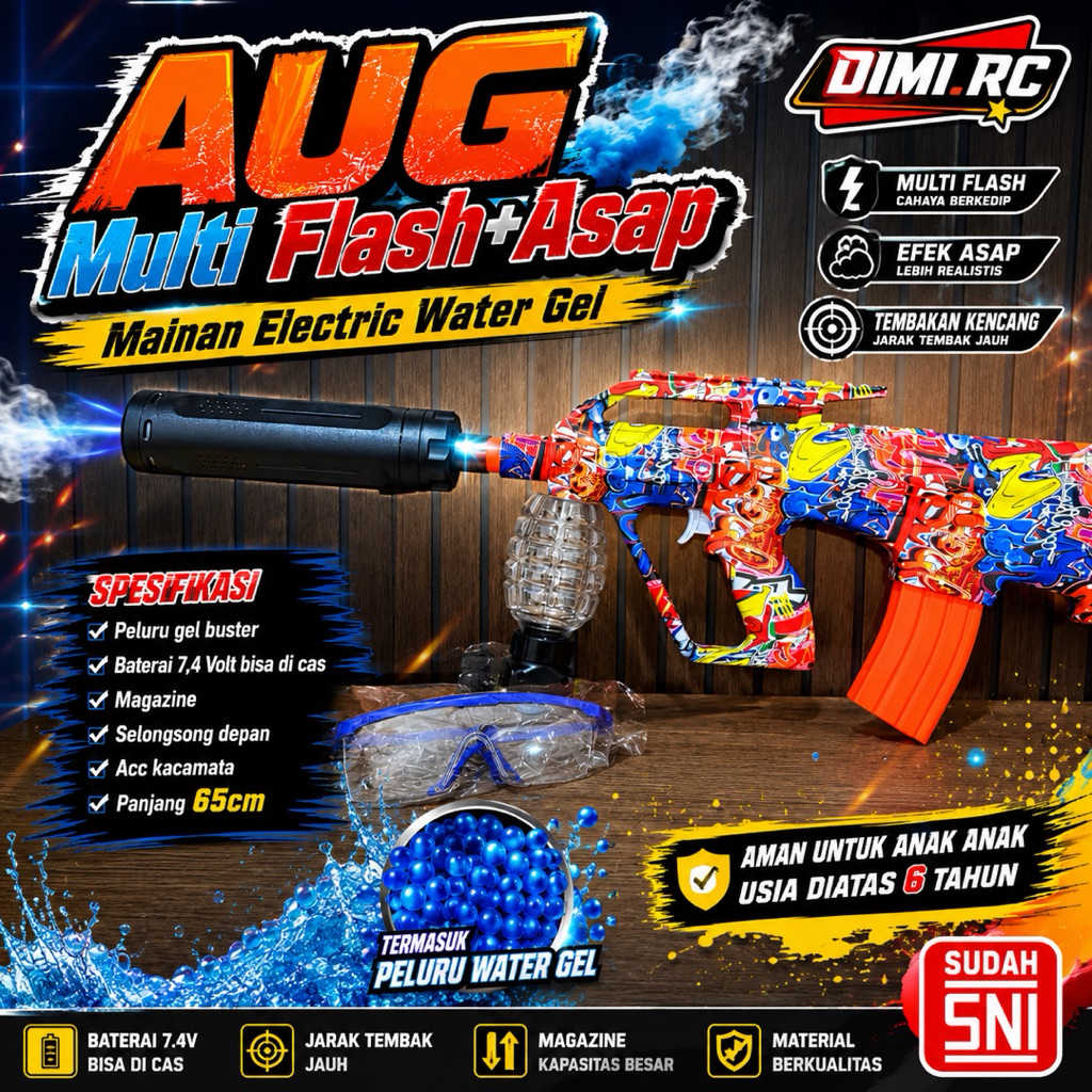 Mainan Gel Blaster Electric Jumbo