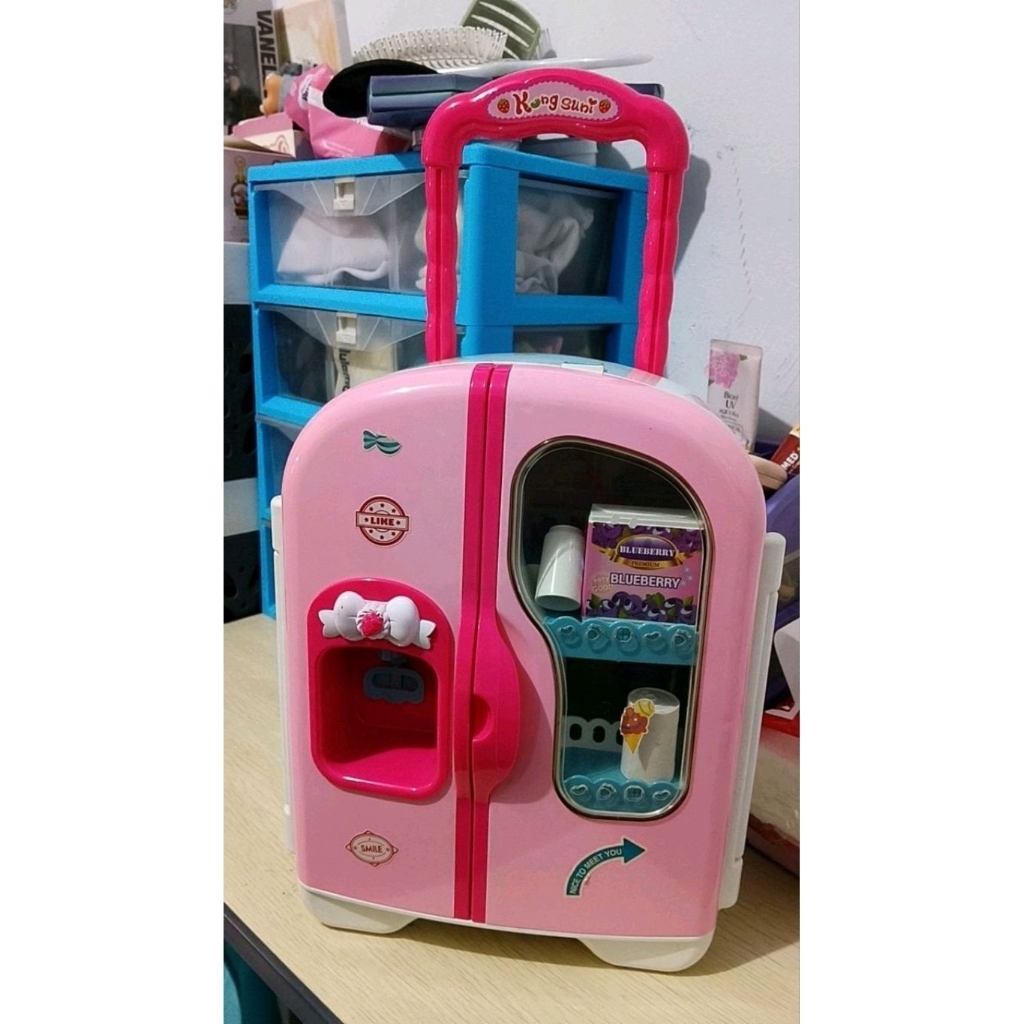 kongsuni fridge kulkas ori bekas preloved very good condition