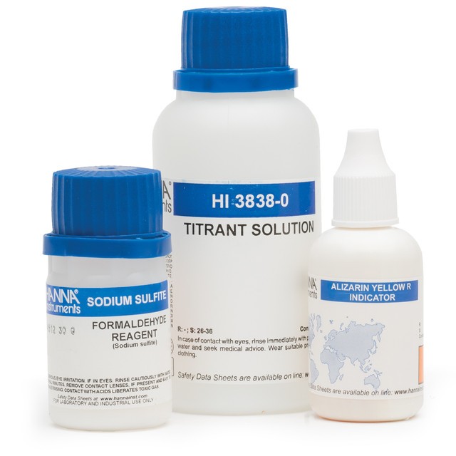 Hanna HI3838-100 Formaldehyde acid titration method Reagent kit for 110 tests (formaldehyde)