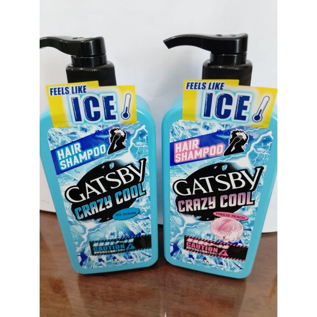 GATSBY CRAZY COOL HAIR SHAMPOO II HARGA TERJANGKAU & ORIGINAL