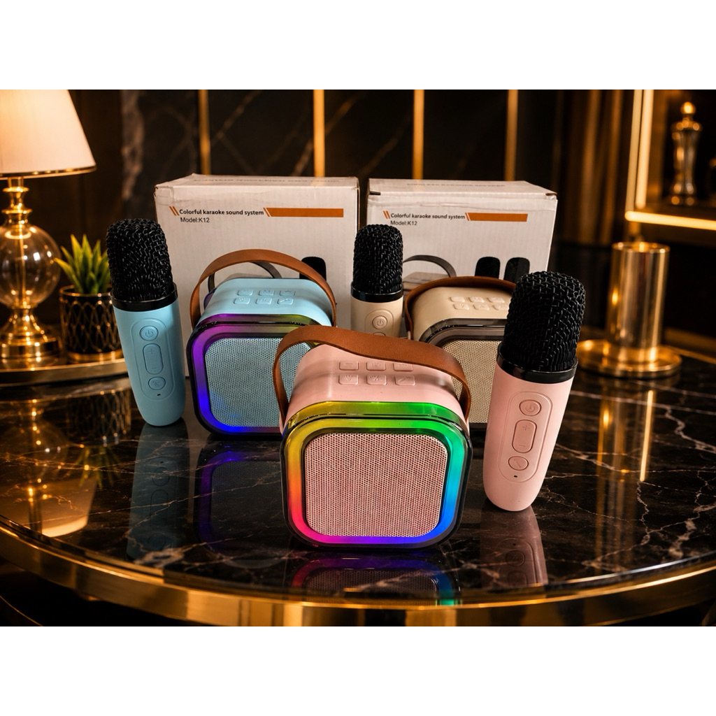 speker Bluetooth / Speaker wireles/ Speker mini dapat mic / Speker karaoke
