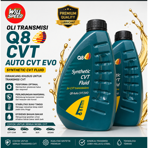 OLI MATIC Q8 CVT EVO TRANSMISSION AUTO CVT EVO