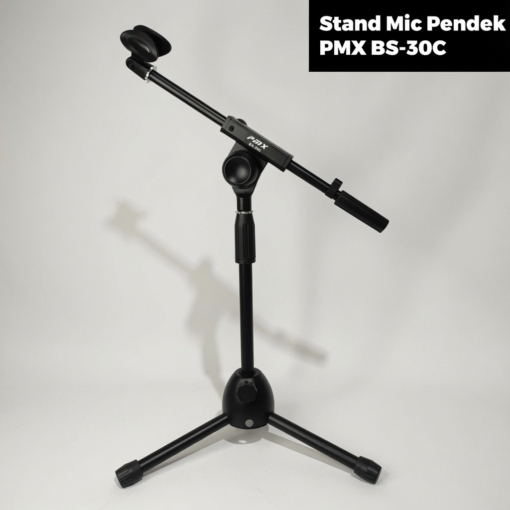 STAND MIC / TIANG MICROPHONE PENDEK PMX BS-30C