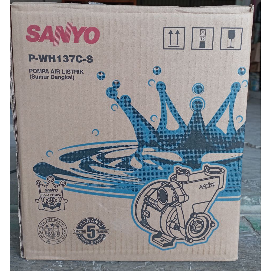 Pompa air Sanyo P-WH137C-S