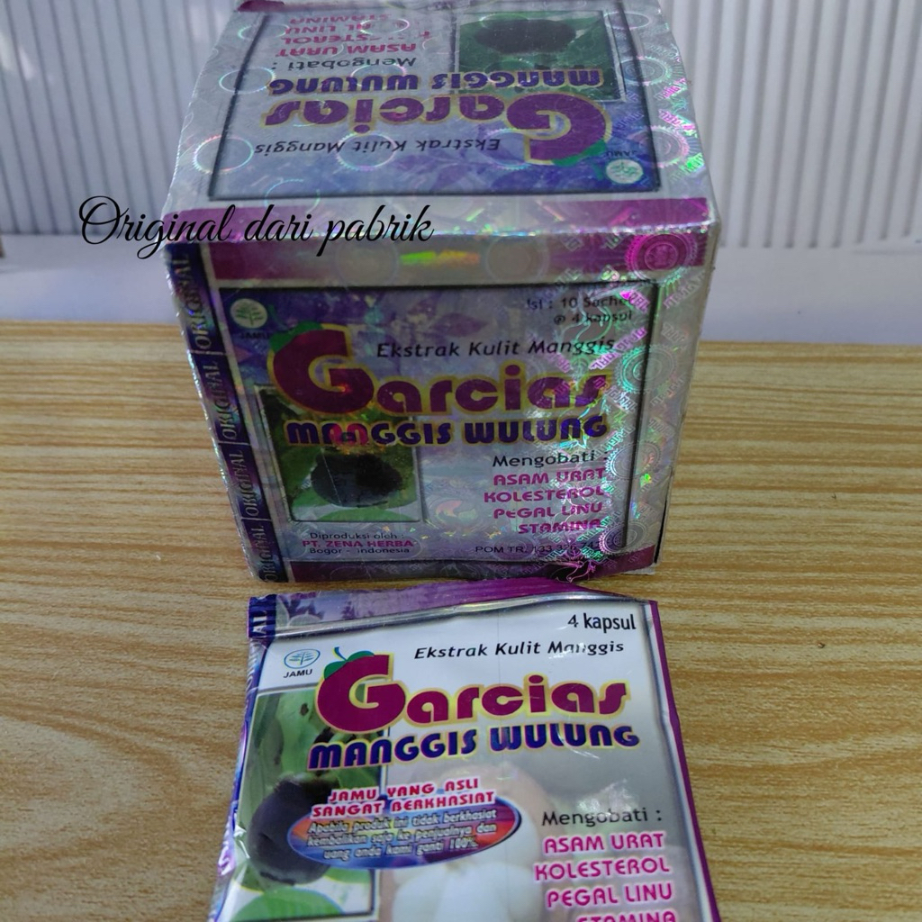 Paket 10 Kotak Garcias Manggis Wulung