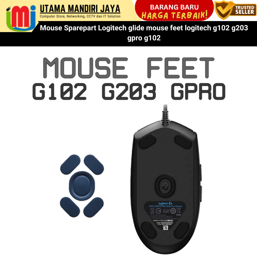 Mouse Feet / Glide Logitech G102/G203/GPRO