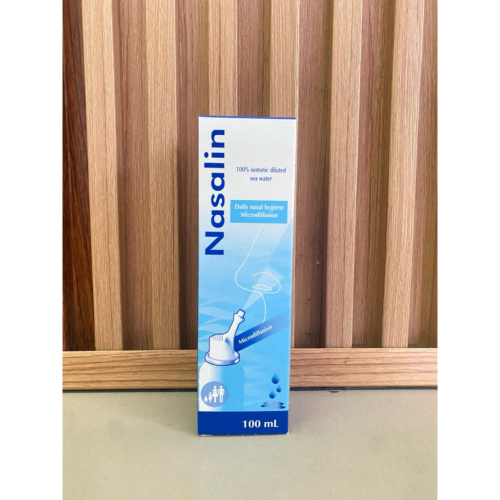 Nasalin Daily Nasal Hygiene Spray 100 ml Semprot Hidung Pembersih Rongga Hidung Steril