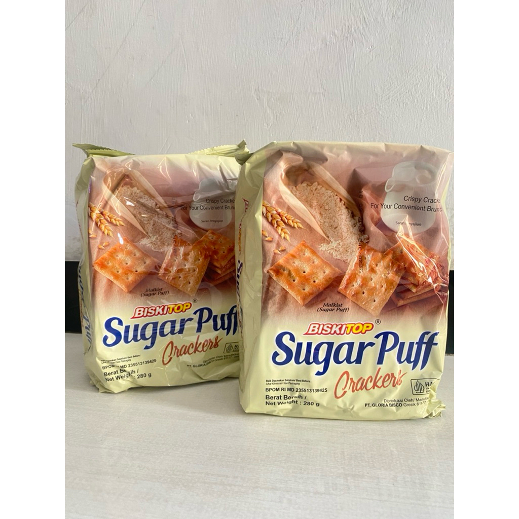 Biskitop Sugar Puff Crackers 280 gr