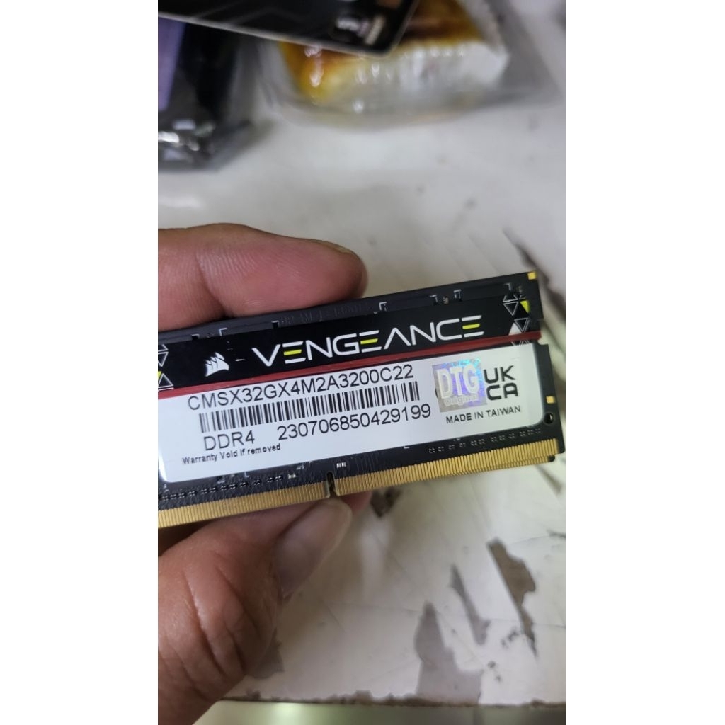 SODIMM DDR4 16GB CORSAIR 3200MHZ RAM CORSAIR DDR4 16GB