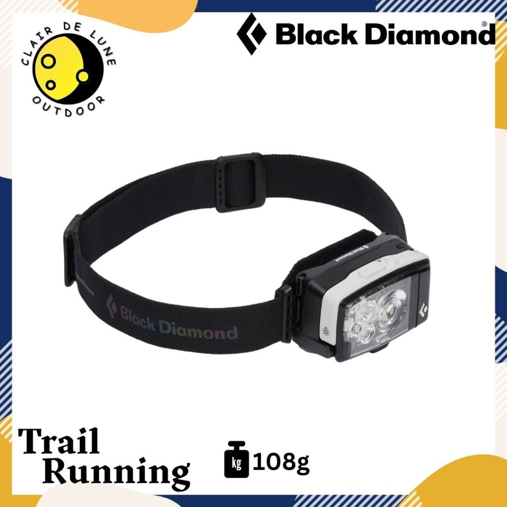 Headlamp Black Diamond LT1100 / Senter Kepala Black Diamond / Headlamp Trail Running