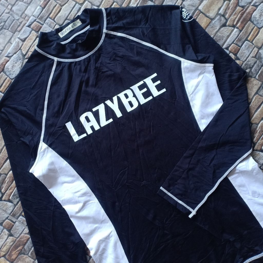 Rashguard Surfing compression longsleeve branded LAZYBEE SURFING original