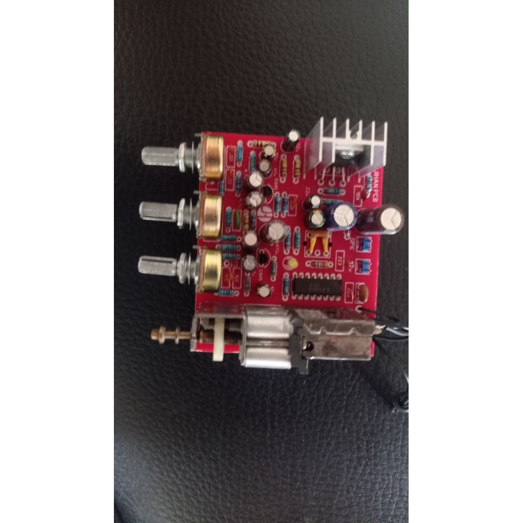 Radio tuner fm + amplifier 30wat+tune control