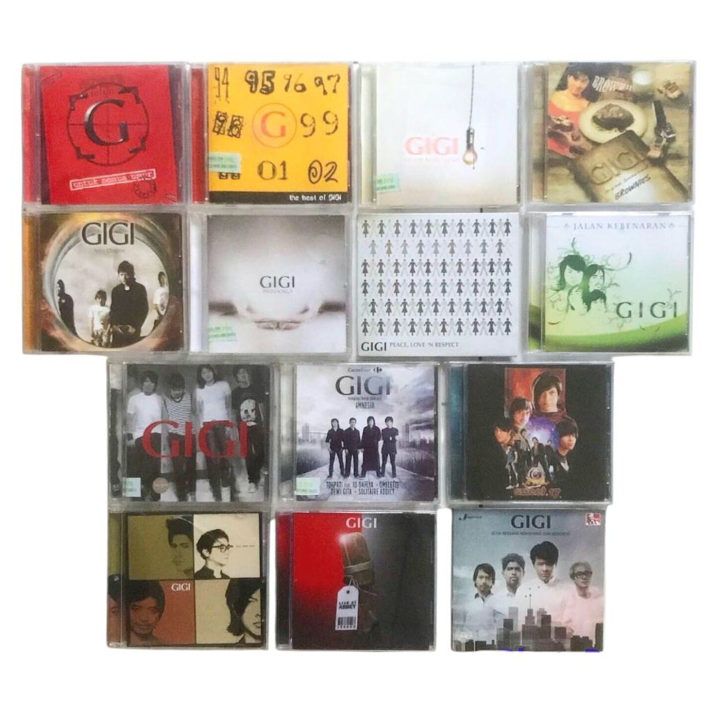 CD GIGI - next chapter - pintu sorga - jalan kebenaran - amnesia - live at abey london - aku dan aku