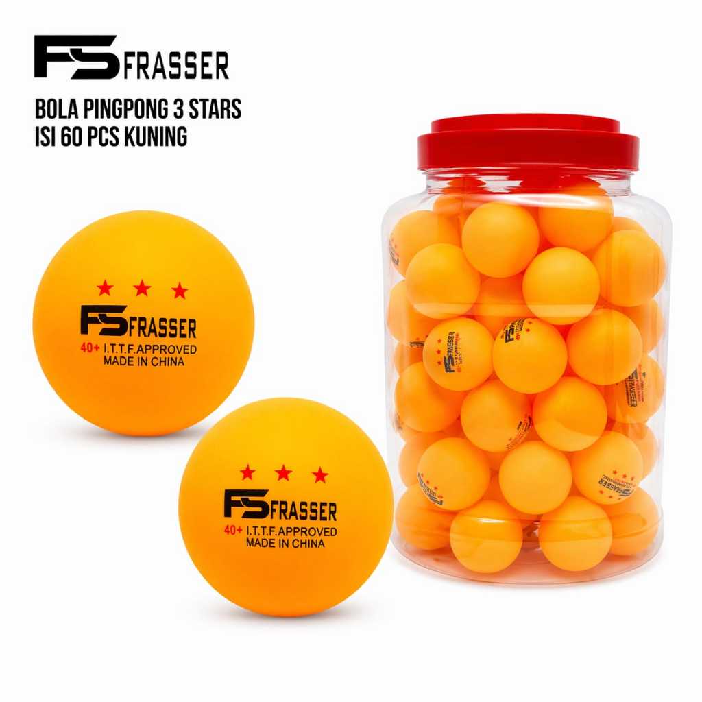 Frasser Bola Pingpong Bola Tenis Meja ABS BLPP 02