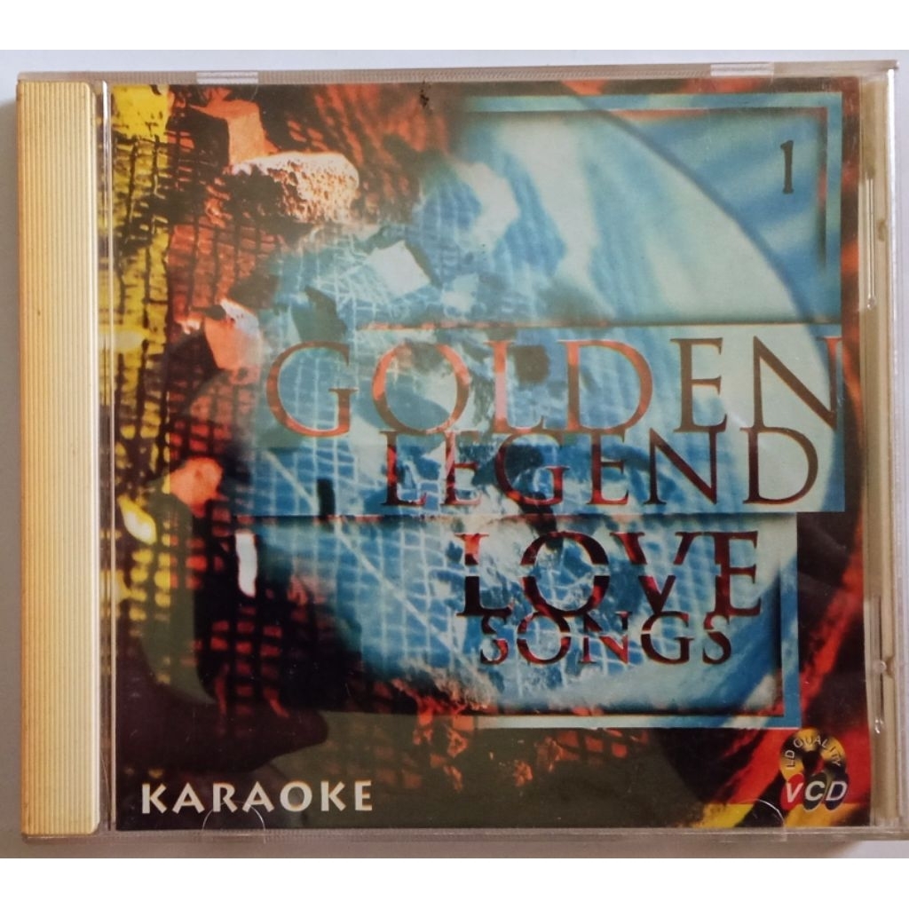 VCD KARAOKE 'GOLDEN LEGEND LOVE SONGS'