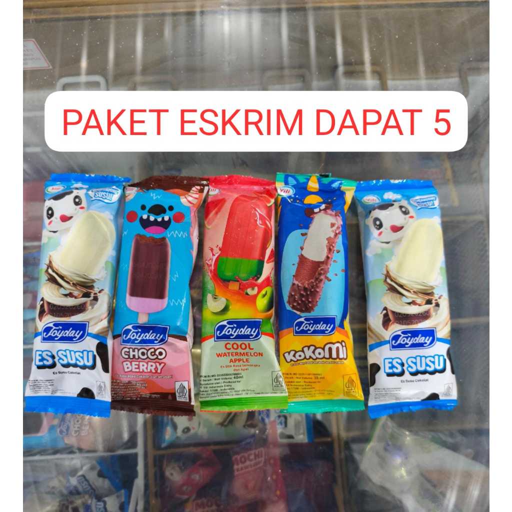 PAKET ICE CREAM JOYDAY DAPAT 5