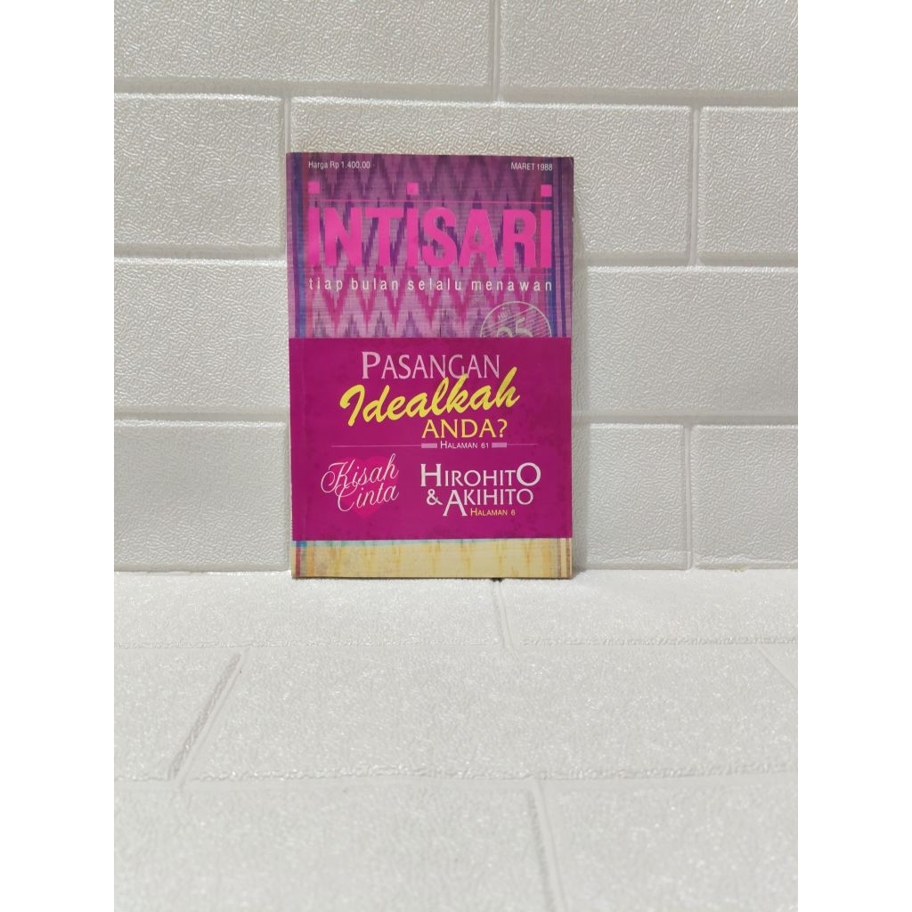 Buku Majalah Edisi Maret 1988