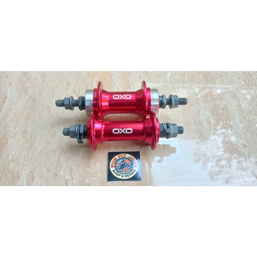 HUB FREEHUB OXO BMX 36H BEARING RED