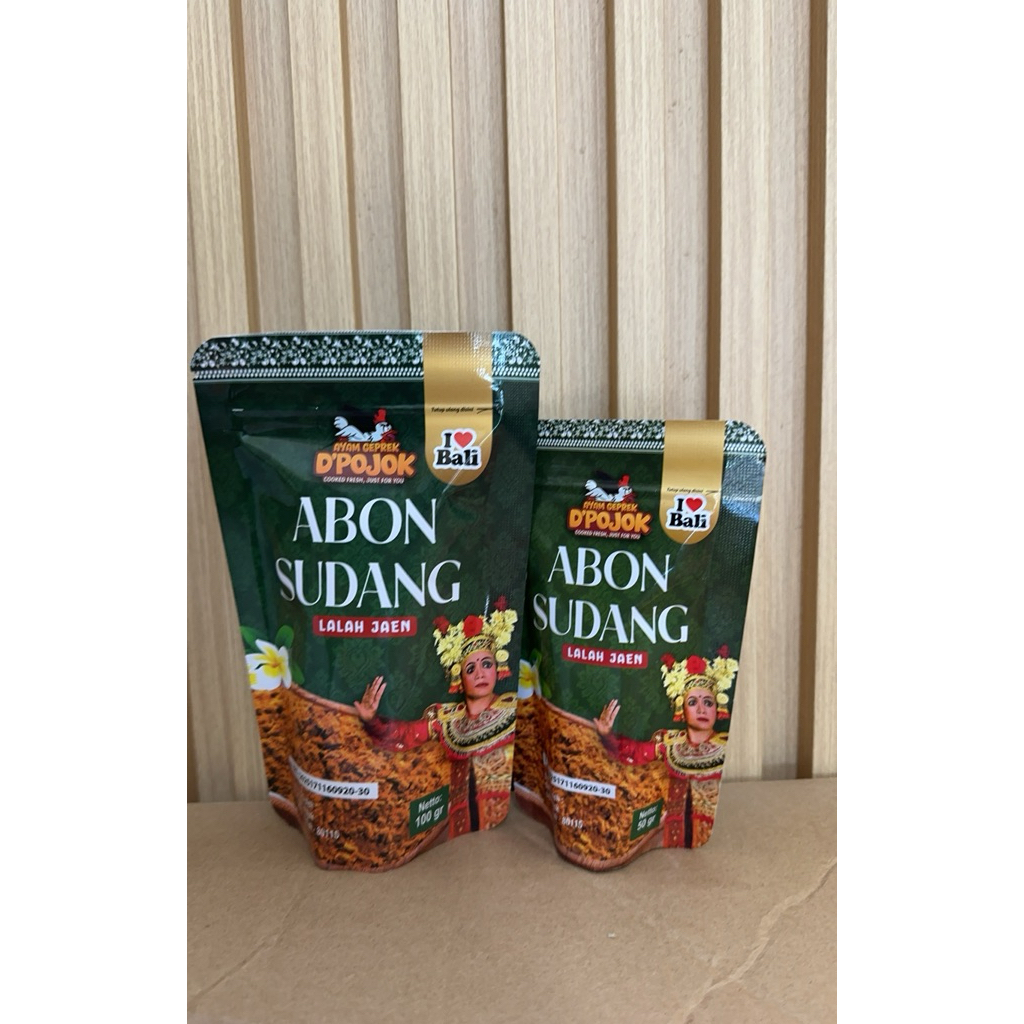 Geprek D’Pojok Abon Sudang Lalah Jaen