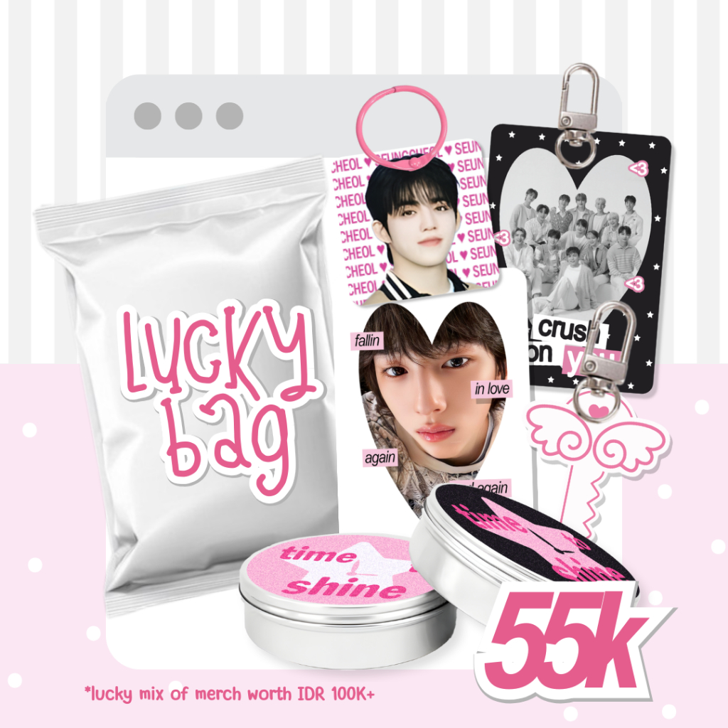 [CLEARANCE SALE] Lucky bag random blind box boninheart seventeen nct dream enhypen boynextdoor