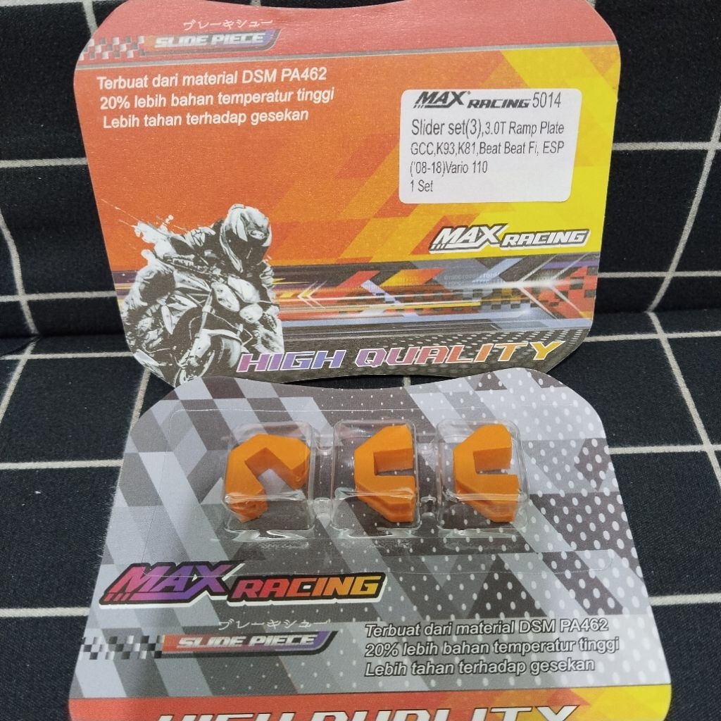 SLIDER MAX RACING BEAT BEAT FI BEAT DELUX SCOOPY VARIO 110